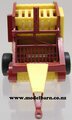 1/32 Vermeer Farmhand Round Baler (red & yellow, used, unboxed)
