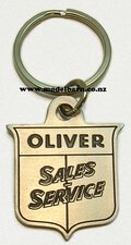 Keyring Oliver "Sales & Service"-key-rings-Model Barn