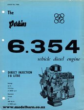 Perkins 6.354 Diesel Engine Sales Brochure-other-brochures-Model Barn