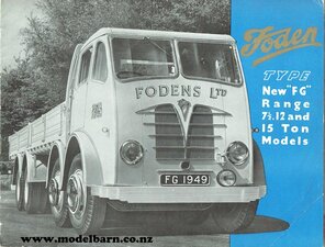 Foden New FG Range 7.5, 12 & 15 Ton Trucks Sales Brochure-other-brochures-Model Barn
