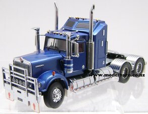 1/50 Kenworth W900 Aerodyne Prime Mover (Metallic Blue)-kenworth-Model Barn