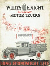 Willys Knight Six Cylinder Motor Trucks Sales Brochure-other-brochures-Model Barn