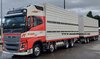 1/64 Volvo FH16-600 Stock Truck & 5-Axle Trailer "Lauder Transport/Farmers Transport"