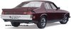 1/18 Holden HJ Monaro GTS Sedan (Claret Metallic)
