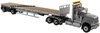 1/50 International HX520 Prime Mover (grey) & 53' Semi Flat Deck Trailer