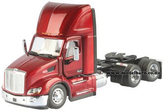 1/50 Peterbilt 579 Prime Mover (red)-peterbilt-Model Barn