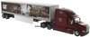 1/50 Peterbilt 579 Ultraloft Prime Mover with CAT Mural Semi Box Trailer
