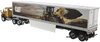 1/50 Caterpillar CT660 Prime Mover with CAT Mural Semi Box Trailer