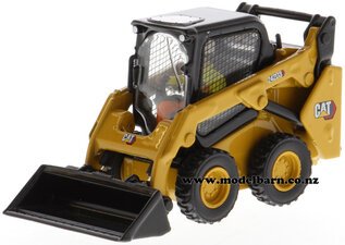 1/50 Caterpillar 242D3 Skid Steer Loader with Attachments-caterpillar-Model Barn