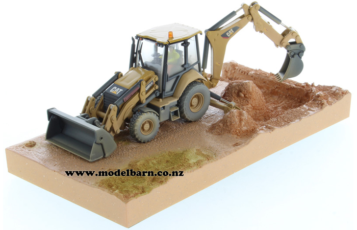 1/50 Caterpillar 420F2 IT Backhoe Loader "Weathered"