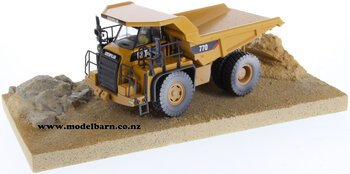 1/50 Caterpillar 770 Dump Truck "Weathered"-caterpillar-Model Barn