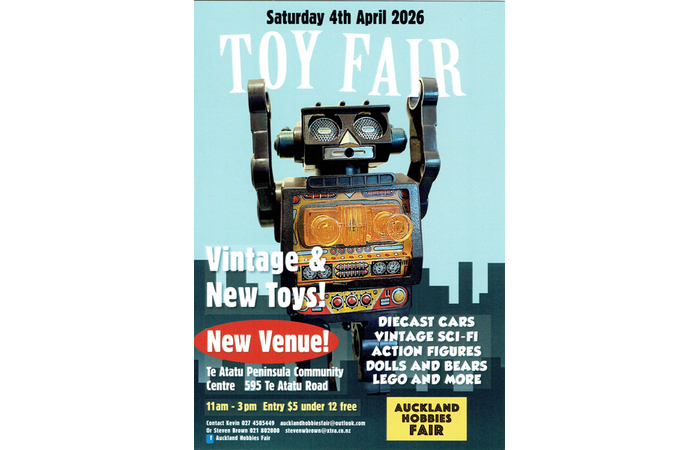 Auckland Hobbies Fair April 4 2026