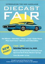 Auckland Diecast Fair February 14 2026-upcoming-events-Model Barn