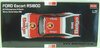 1/18 Ford Escort RS1800 Rally Car "Belga Team" Winner Skoda Rally 1981