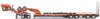 1/50 Drake 2x8 Dolly & 4x8 Low Loader Trailer (Orange & Blue)