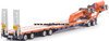 1/50 Drake 2x8 Dolly & 4x8 Low Loader Trailer (Orange & Blue)