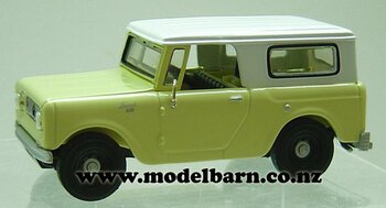 1/43 IH Scout 80 (1961, yellow & white)-international-Model Barn