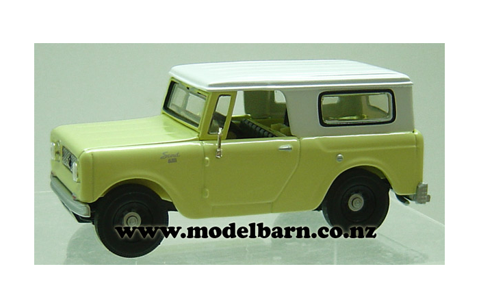 1/43 IH Scout 80 (1961, yellow & white)