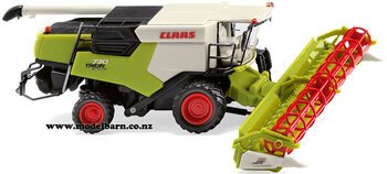 1/87 Claas Trion 730 Combine Harvester with Convio 1080 Grain Head-farm-equipment-Model Barn