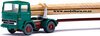 1/87 Mercedes LPS 1317 Prime Mover & Semi Log Trailer (green)