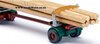 1/87 Mercedes LPS 1317 Prime Mover & Semi Log Trailer (green)
