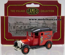 Ford Model T Van "London Mail" (69mm)-ford-Model Barn