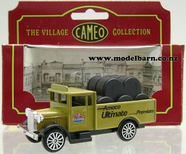 Morris Truck with Barrells Load "Amoco Ultimate Premium" (83mm)-other-trucks-Model Barn
