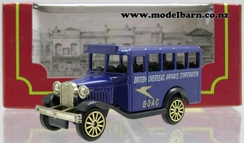 Bedford Bus "British Overseas Airways Corporation" (80mm)-buses,-coaches-and-trams-Model Barn