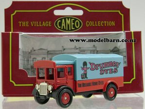 AEC Box Truck "Drummer Dyes" (76mm)-aec-Model Barn
