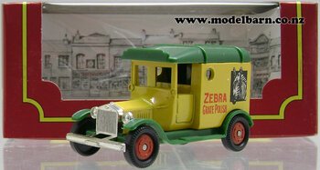Ford Model T Van "Zebra Grate Polish" (69mm)-ford-Model Barn