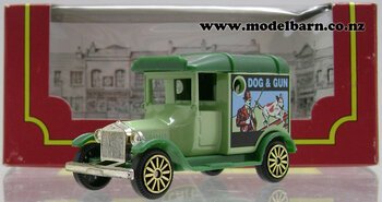 Ford Model T Van "Dog & Gun" (69mm)-ford-Model Barn