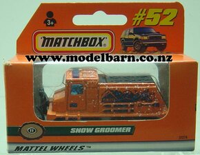 Snow Groomer (73mm, orange)-other-vehicles-Model Barn