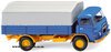 1/87 MAN 415 Covered Truck (blue, white & yellow)