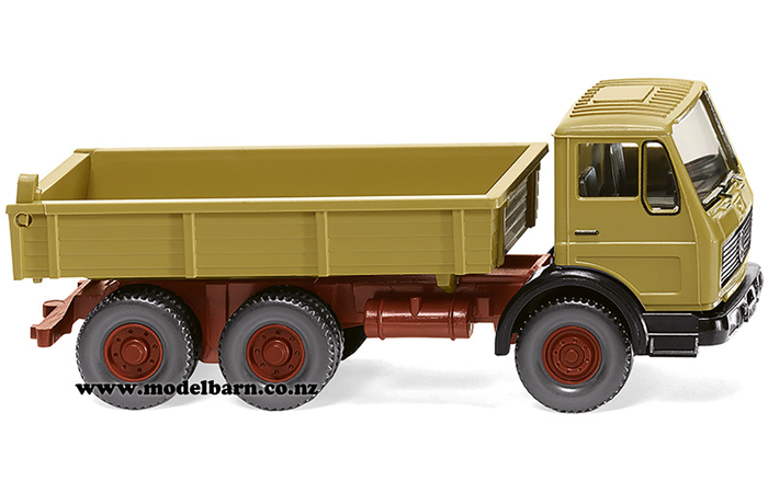 1/87 Mercedes NG 3-Axle Tip Truck (Curry Yellow)