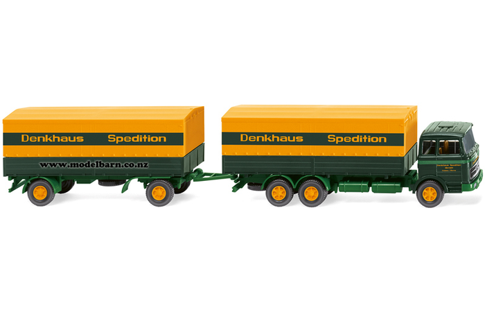 1/87 Mercedes 2223 Covered Truck & Trailer "Denkhaus"