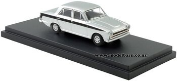 1/64 Ford Cortina Mark I Series 2 (Silver)-vehicles-Model Barn