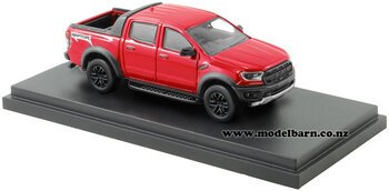 1/64 Ford Ranger Raptor (2019, True Red)-vehicles-Model Barn