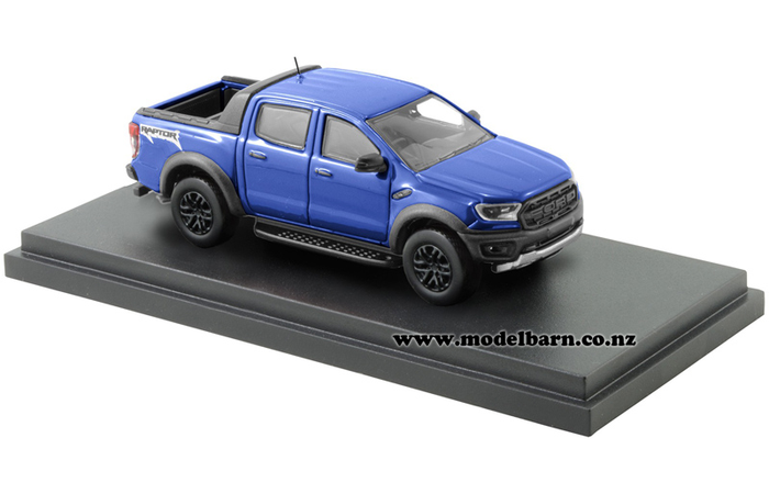 1/64 Ford Ranger Raptor (2019, Blue Lightning)