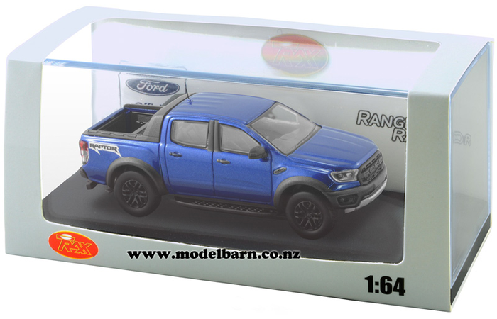 1/64 Ford Ranger Raptor (2019, Blue Lightning) - Vehicles-Ford : Model ...