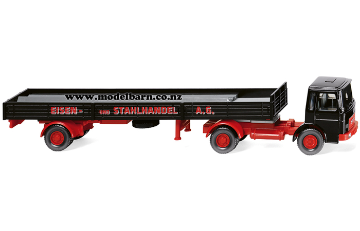 1/87 MAN Prime Mover & Semi Flat Deck Trailer "Eisen und Stahlhandel AG"