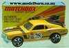 1/62 Ford Mustang Boss 302 (1970, orange & black)