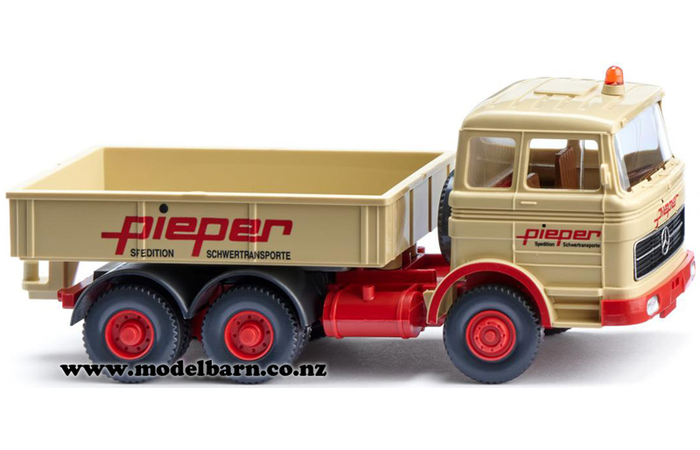 1/87 Mercedes 3-Axle Truck (beige) "Pieper"