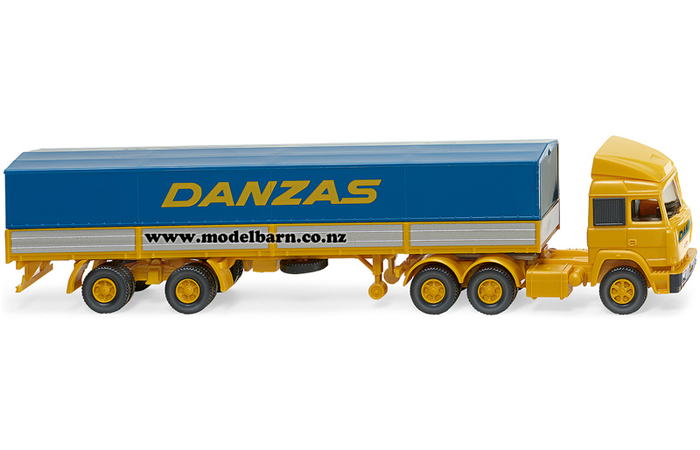 1/87 Iveco Prime Mover & Semi Covered Trailer "Danzas"