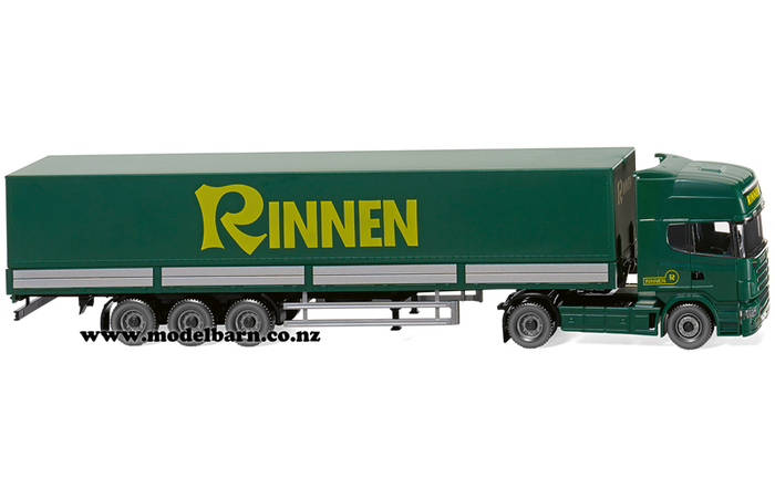 1/87 Scania R420 Topline Prime Mover & Semi Covered Trailer "Rinnen"