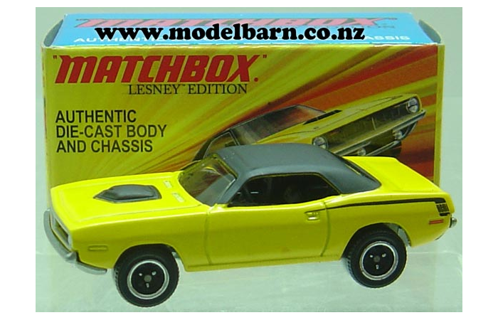 1/62 Plymouth Hemi Cuda (1970, yellow & black)