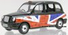 London Taxi (black, Union Jack) "Best of British"