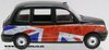 London Taxi (black, Union Jack) "Best of British"