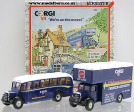1/50 Bedford Pantechnicon & 1/50 Bedford OB Bus "We're on the Move"-buses,-coaches-and-trams-Model Barn