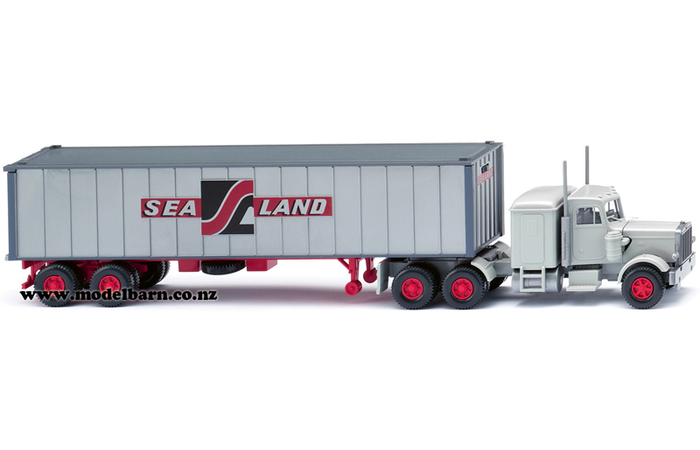 1/87 Peterbilt Prime Mover & Semi Container Trailer "Sealand"