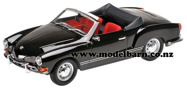 1/18 VW Karmann Ghia Convertible (1970, black) - Vehicles